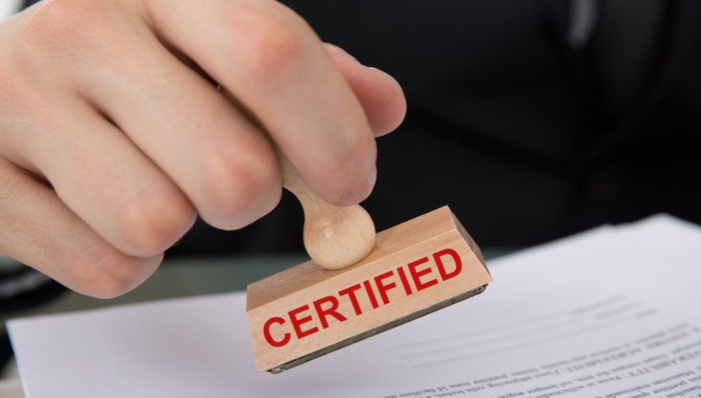 Certified Document Translation